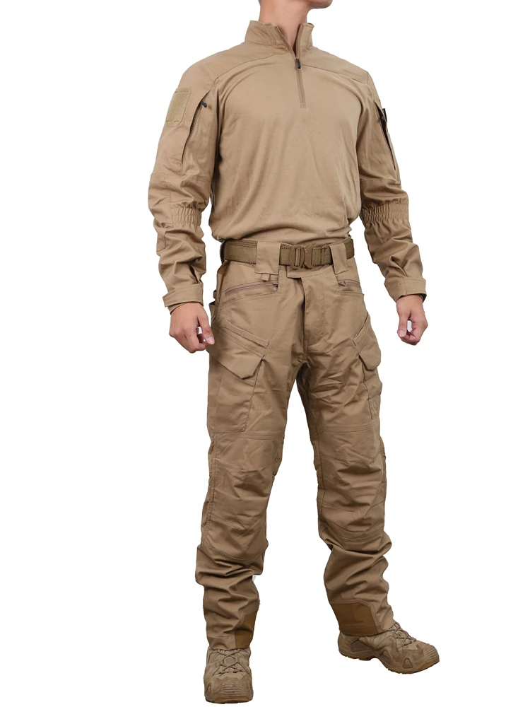 Tactical Suit PAZAGUILA Frogman Combat Shirts Pants Set Men Field Training FROG Scouting Uniform CS Airsoft Shot Kit