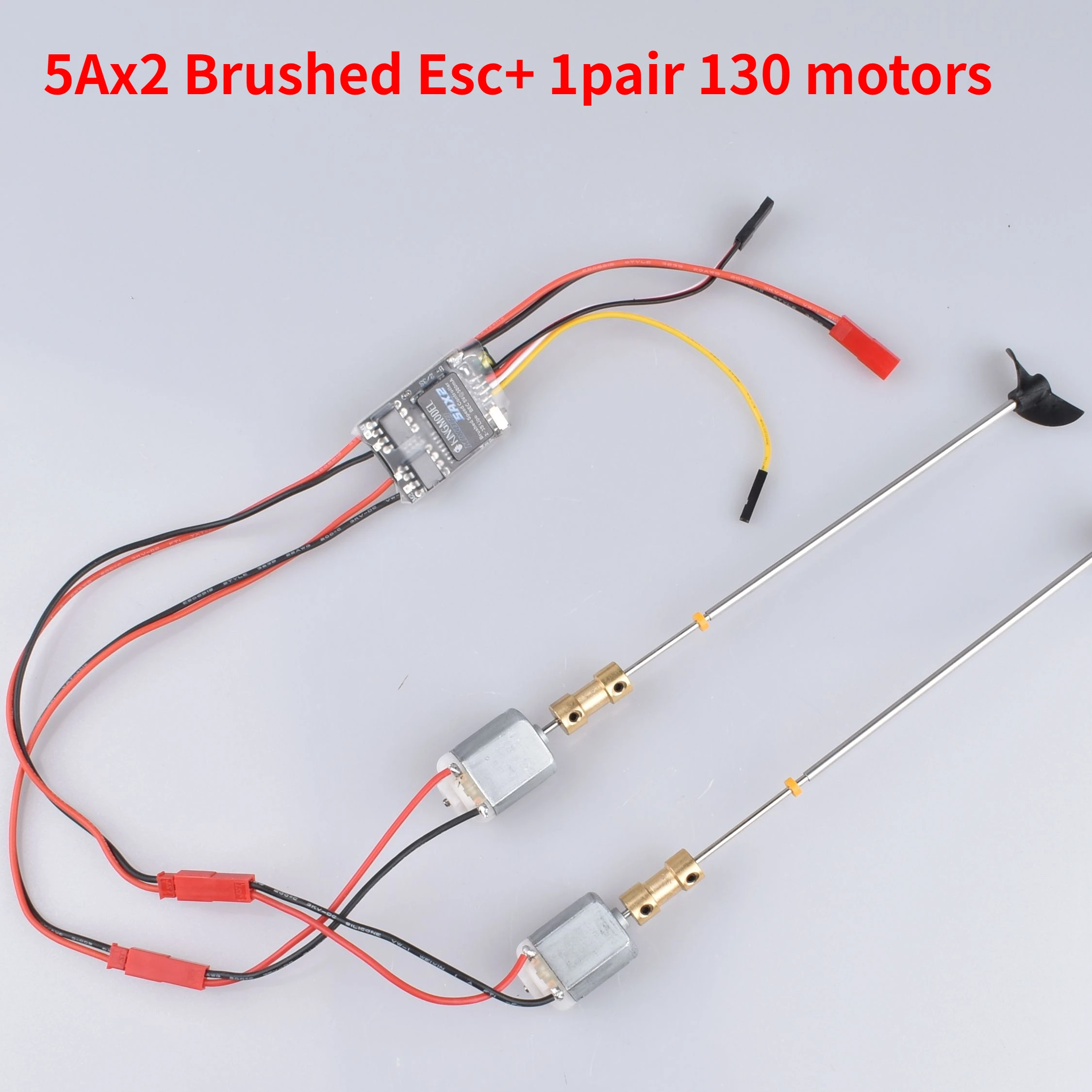 Rc Boat Motor Propeller Shaft Kit Rc Boat Motor Esc Combo Rc Esc