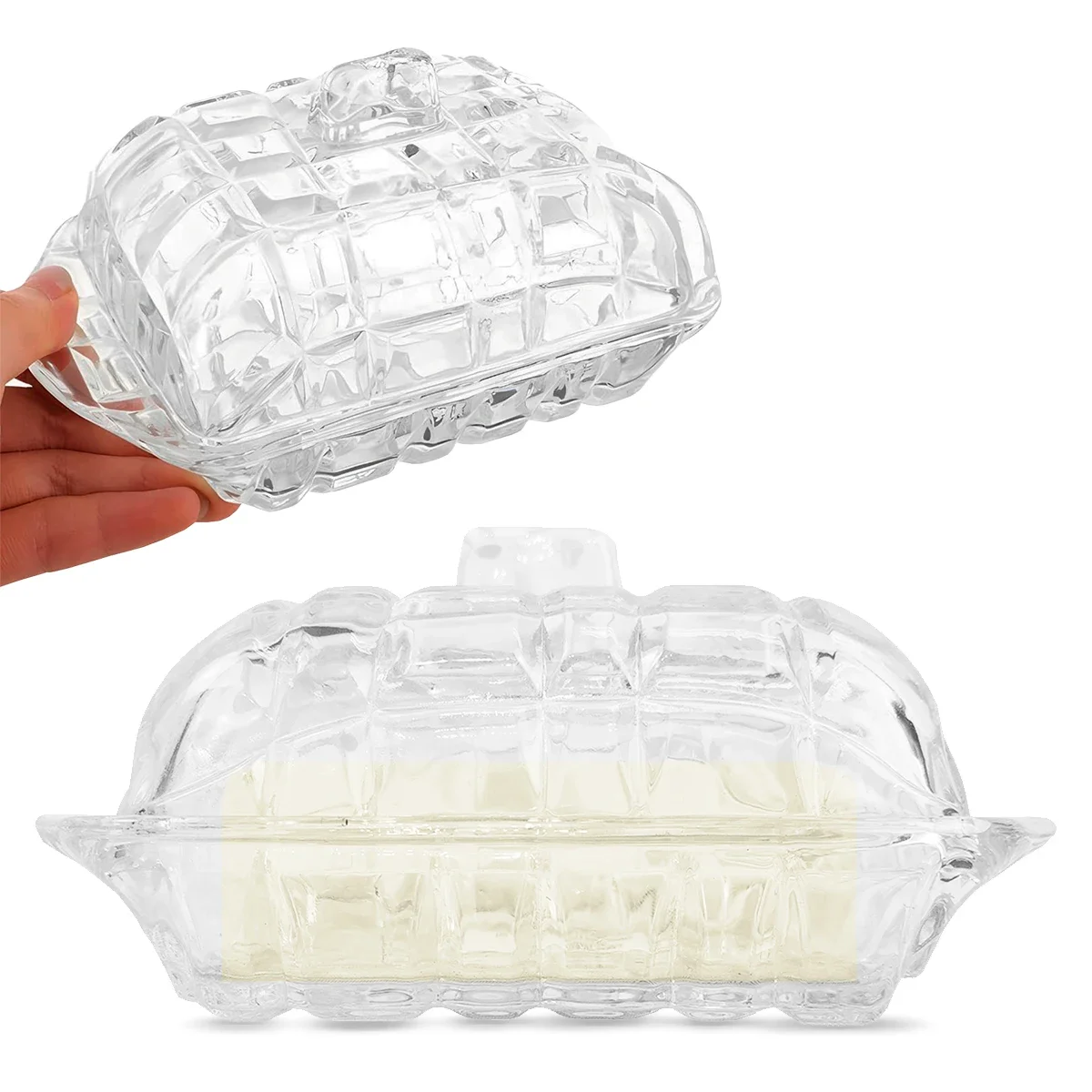 Butter Tray Box With Lid Cheese Dessert Tray Cake butter storage box