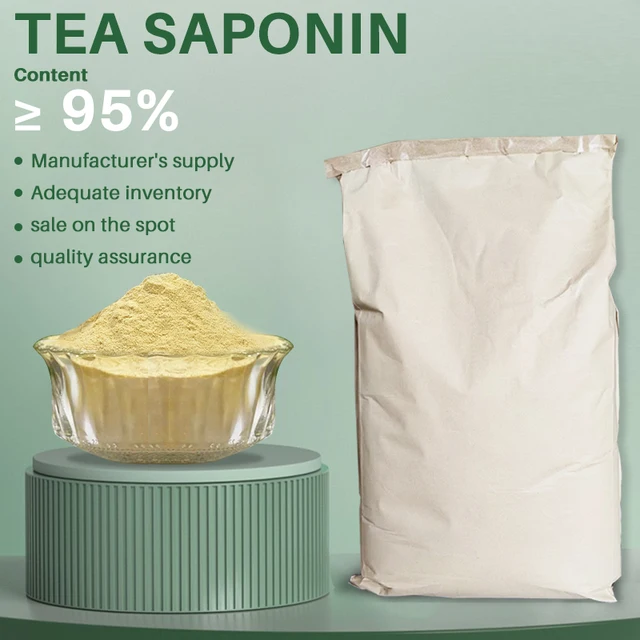 10 Kg 95% Tea Szaponin Organikus Műtrágya Teamag Porkivonat Garnélarák -Rák Halak Gazdálkodása Napi Kémiai Kísérlet Kutatás