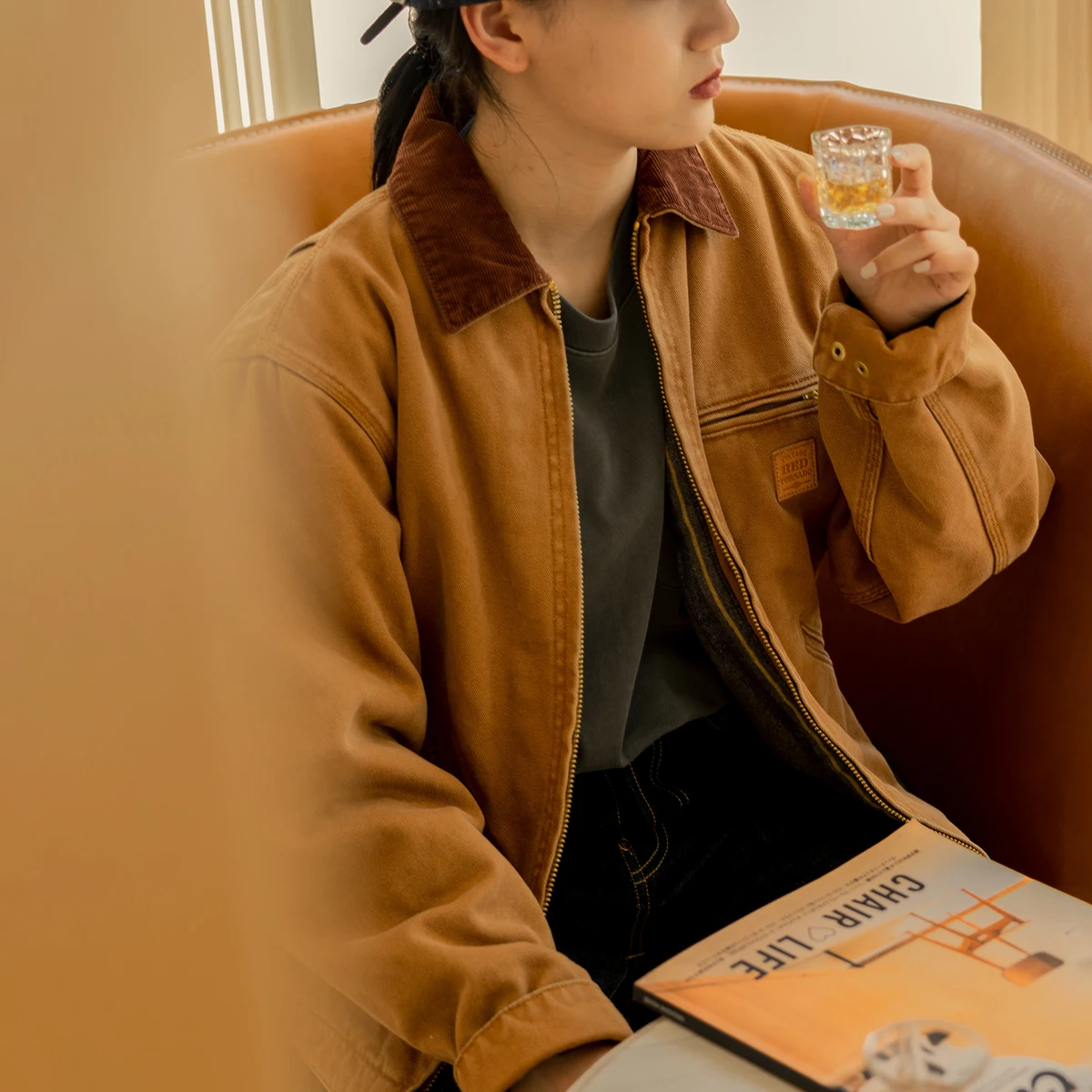 HINO RED DOLPHINS フード付きスウェッパーカーXL 赤黒迷彩 New Dry Parka RED (Unisex) – 846YAJIROオンラインショップ