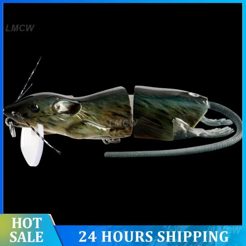 

Rat Tailed Bait Multi-section Mouse Lure Multi-section Mouse Bait Artificial Rats Bait Hard Platic Mouse Lure Hard Platic