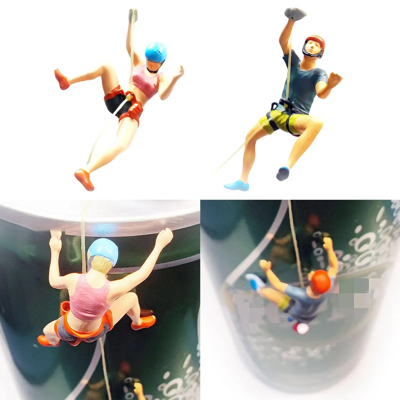 

1/87 Miniature Scene People Role Play Figure Tiny People Toys for Dollhouse