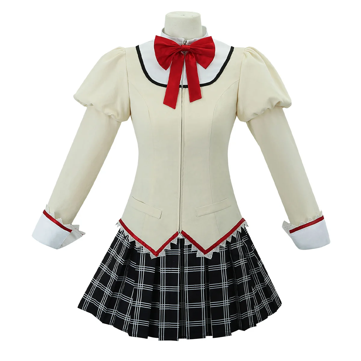 

Костюм для косплея Hemixush Puella Magi Madoka Magica, костюм для школы