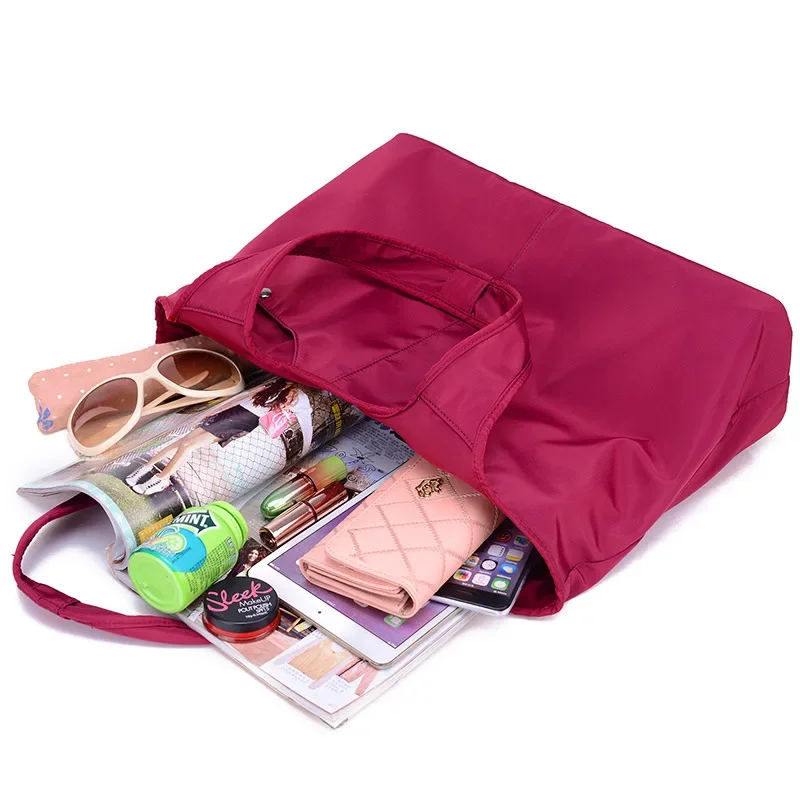 Diaper Bag Multi-functional Large Capacity Waterproof Nylon Shoulder Bag Oxford Cloth Bag Travel Mom And Baby Handbag