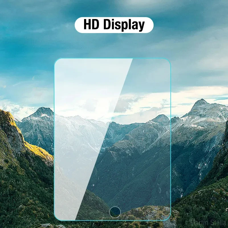 2Pcs Tempered Glass Screen Protector For iPad Air 5 4 Pro 13 11 12.9 Ipad 9th Gen 10th 8th 7th 6th 5 Mini 6 10.5 9.7 M4 M2 Film 6