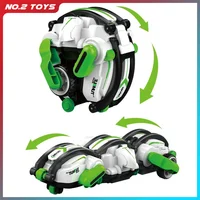 2.4G High Speed 15KM/H Remote Control Rolling Stunt Car Boys Toy 360 Degree Roll Deformation 4WD RC Racing Cars Children's Gift 1