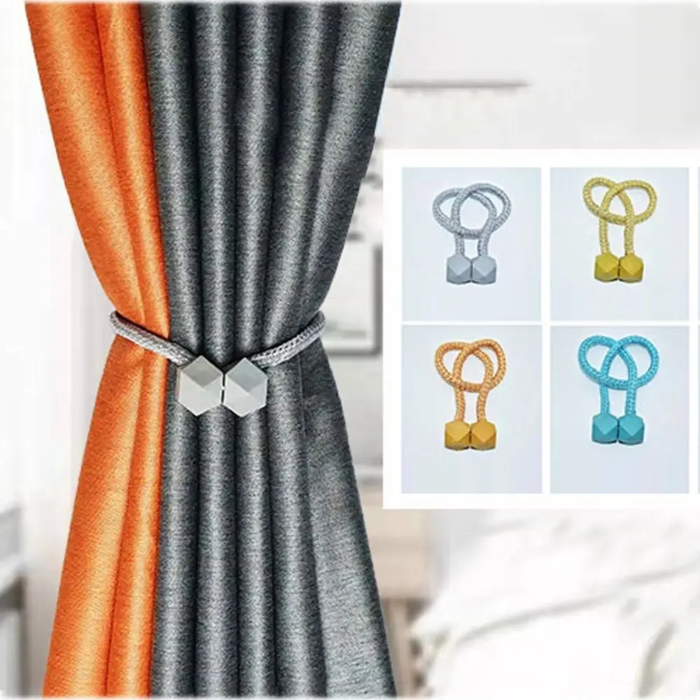 1pc-Magnetic-Curtain-Tiebacks-Decorative-Curtain-Holdback-Rope ...