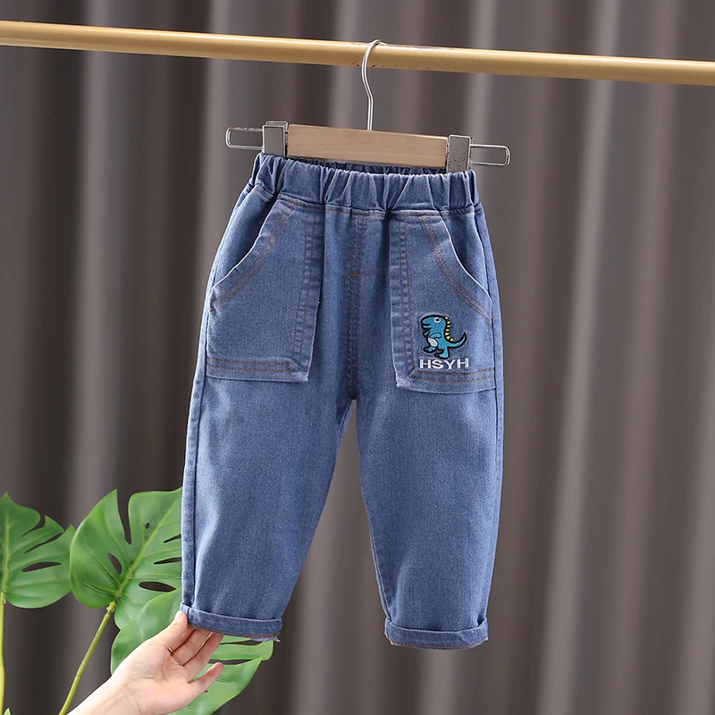 Kids Cartoon Denim Jeans 3