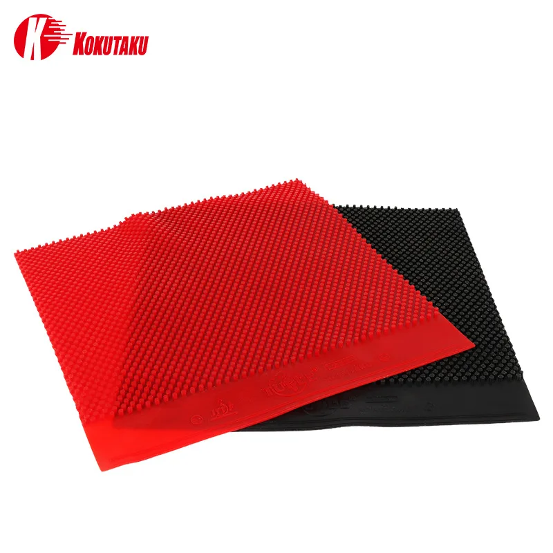 KOKUTAKU Large Particles Long-Pimples OX Table Tennis Rubber with Strong Anti-Spin Cured Non-curing Ping Pong Rubber ITTF table tennis rubber