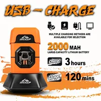 BRDCLIP Tondeuse homme Professionnel Rasoir électrique homme Tondeuse à cheveux Professionnelle Tondeuse à barbe Rechargeable 13 000 tr/min Tondeuse à cheveux LED Métal Tondeuse pour hommes BRD-2601 2602 2603 6