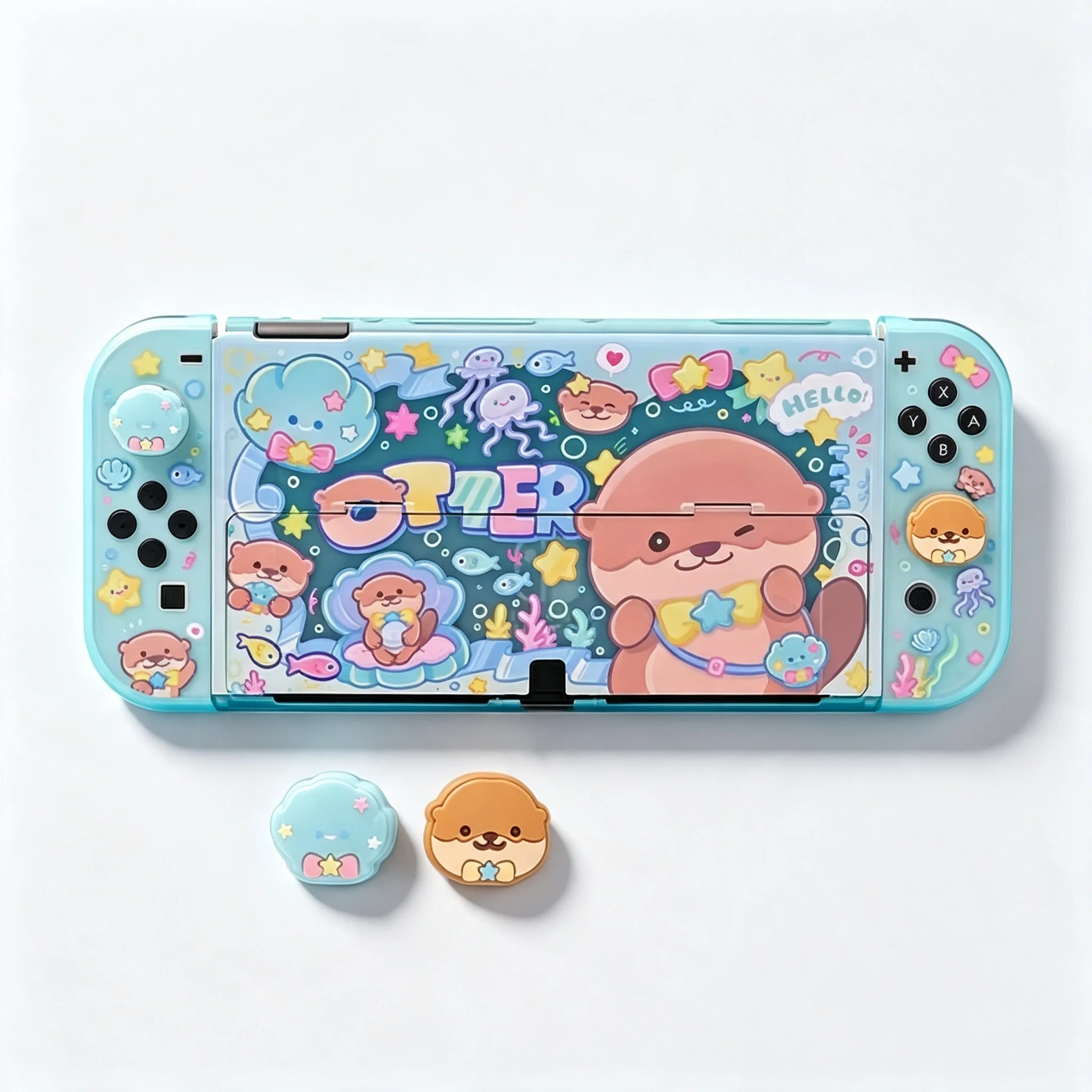 Enhanced Clear Detachable Water-Resistant Party Case - Cute and Durable