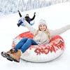1PC Snow Sledge Inflatable Ski Ring PVC Sledding Tube Thicken Snow Tubing Winter Snow Tube with Handle Skiing Accessories 1