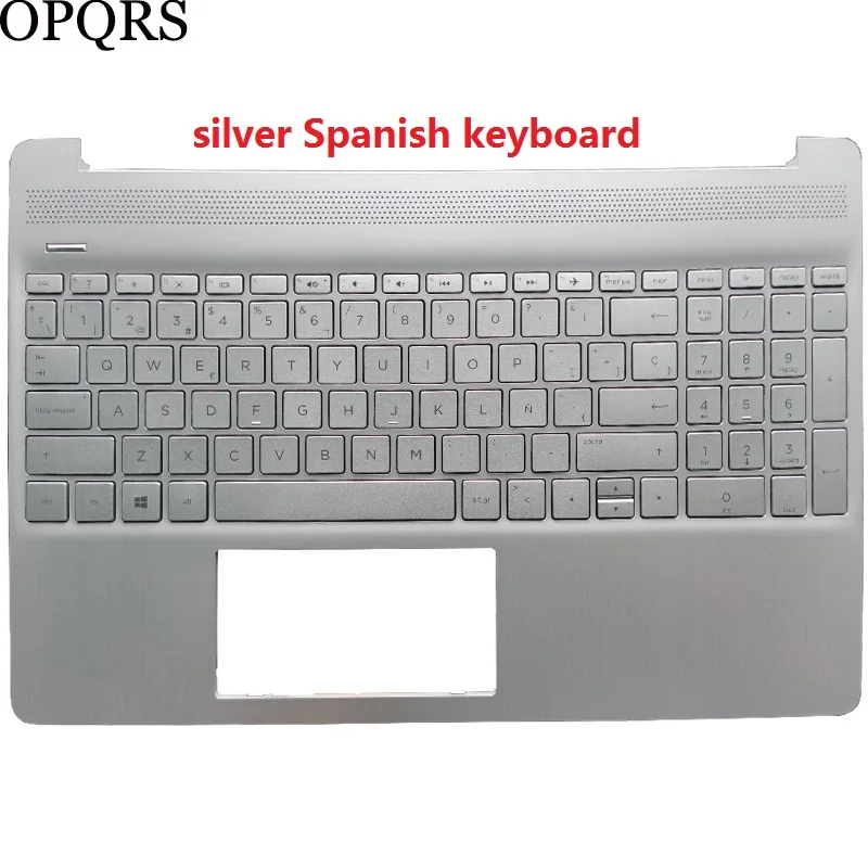 Teclado para Notebook com Palmrest Upper Cover Russo Eua Reino Unido Espanhol Latim hp 15-dy 15t-dy 15-ef 15s-eq 15s-fq Tpn-q222 Novo - Imagem 6