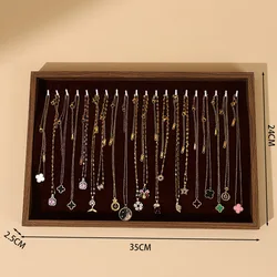 Elegant Jewelry Display and Storage Tray (GRAY)