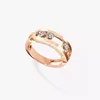 Brillant Large 3 Diamants Move Rings Messica Femmes Bijoux De Luxe Marque Vintage Style Party 2