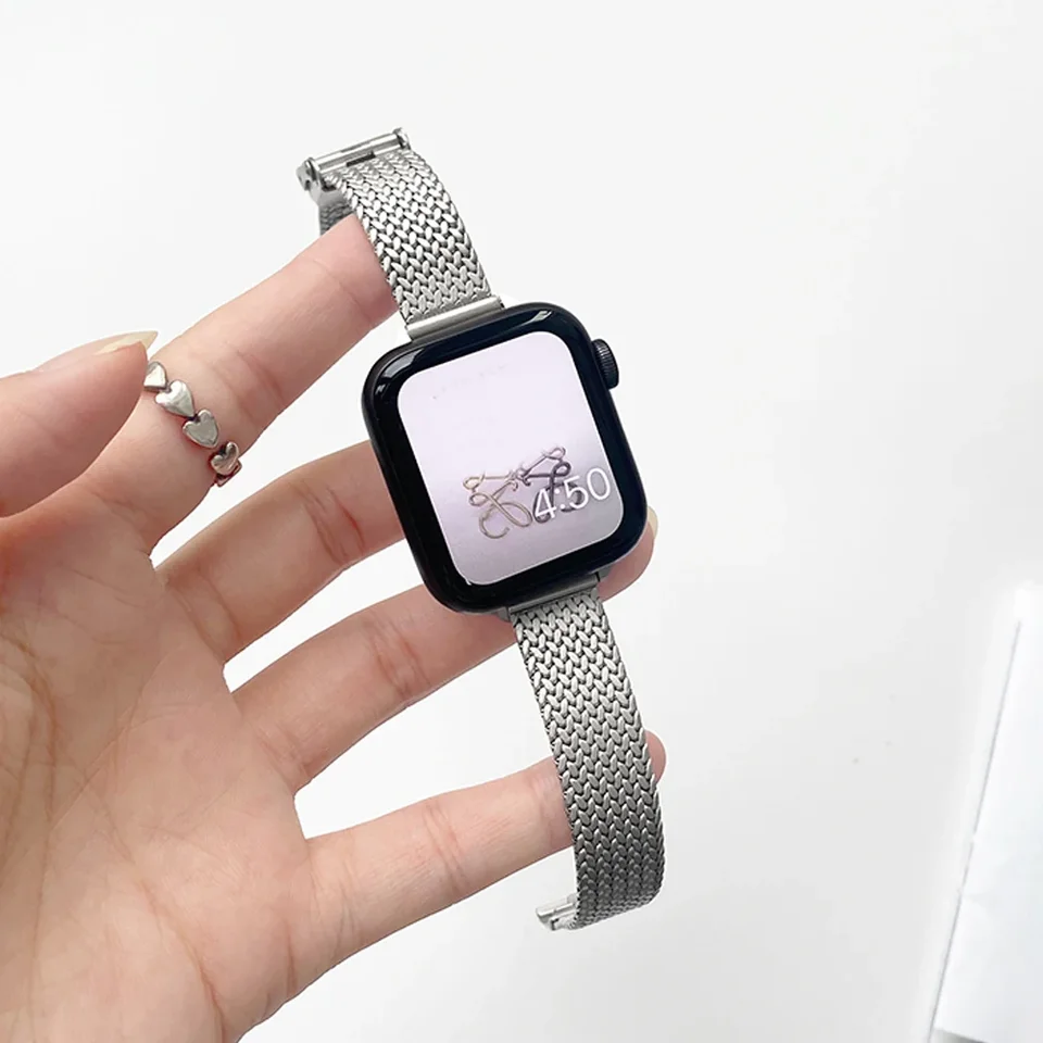 Apple Watch シルバーリンクブレスレット 38/42/45/46mm Apple Watch シルバーリンクブレスレット 38/42/45/46mm