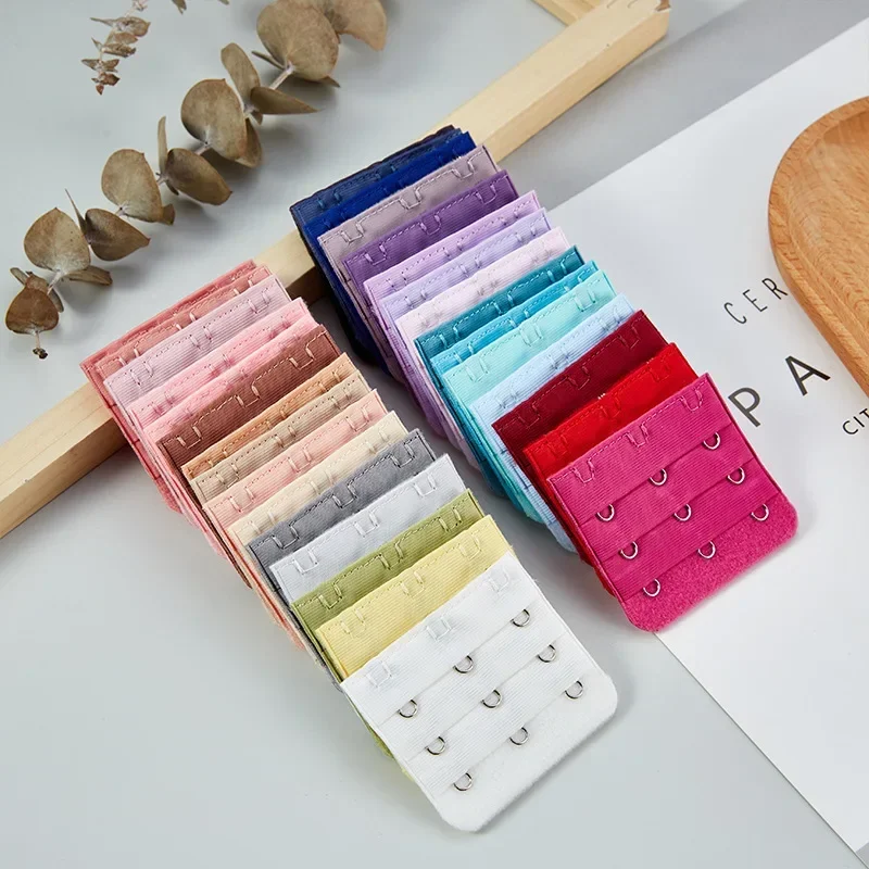 Bra extender 1/3 Pcs Bra Extenders Strap Extension 3 Hooks 3 Rows Underwear Adjustment Button Womens 5*5.5 Cm