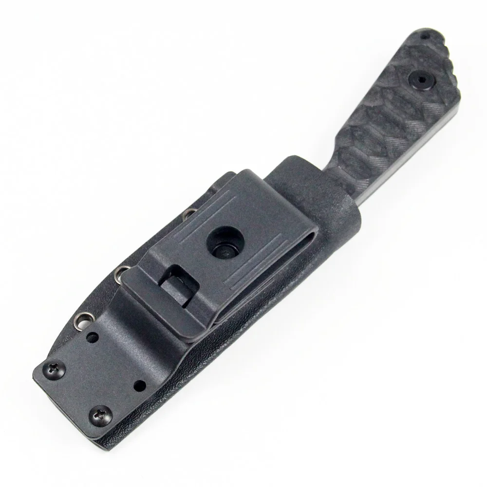 2PCS Belt Loops Clip For DIY Knife Kydex Sheath Holster with Screws Spare Parts 360 Degree Rotation Swivel