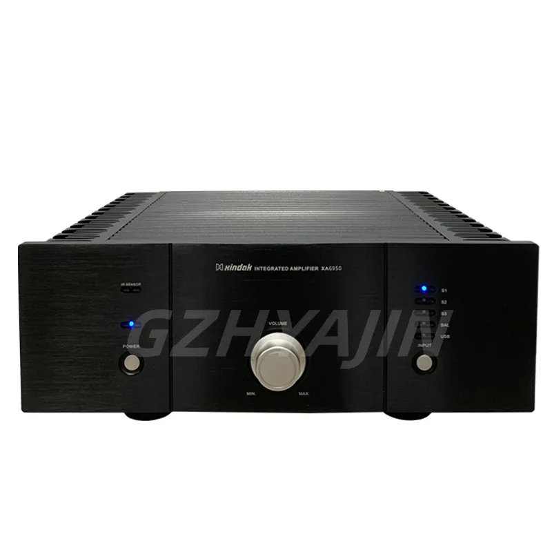 Фото Новейший XDK XA6950 100 Вт * 2 Встроенный усилитель/усилитель чистой мощности RCA * 4, XLR * 1 100 Вт (8 Ом), поддержка пульта дистанционного управления №2