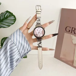 Elegant 20mm/18mm Dressy Watch Band Replacement Bracelet - 18mm (Beige)