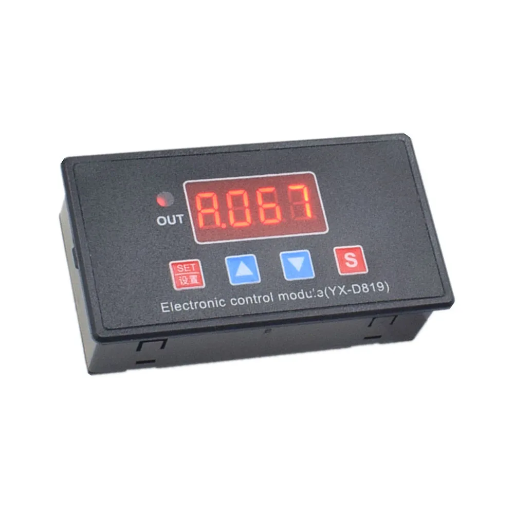 

Signal Trigger Cycle Delay Power Off Count Control Time Delay Relay Module YX-D819 DC5V/12V/24V Time Relay Delay Timing Module