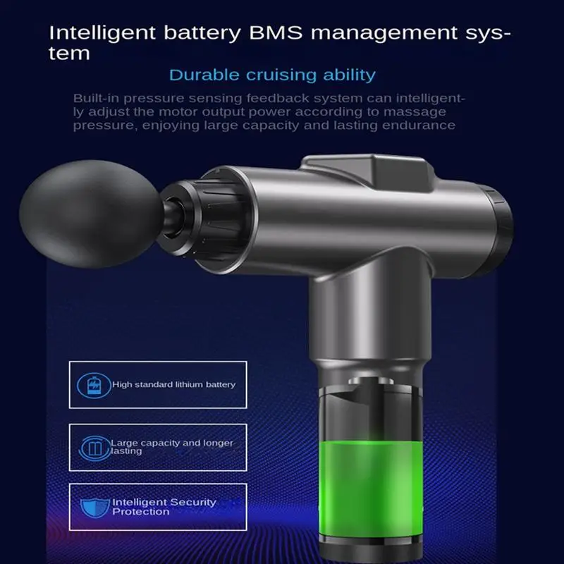 Massage Gun with 8 Attachments - view 4