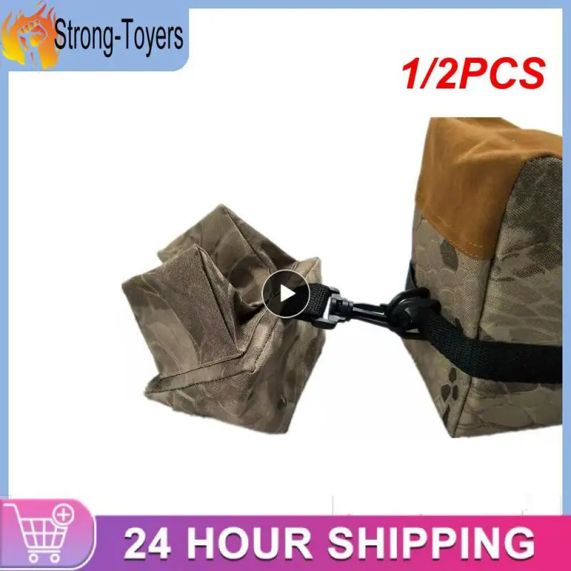 

1/2PCS Shooting Bag Front Rear Bag Target Stand Rifle Support Sandbag Bench Unfilled Hunting Rest Airsoft Hunting outdoor