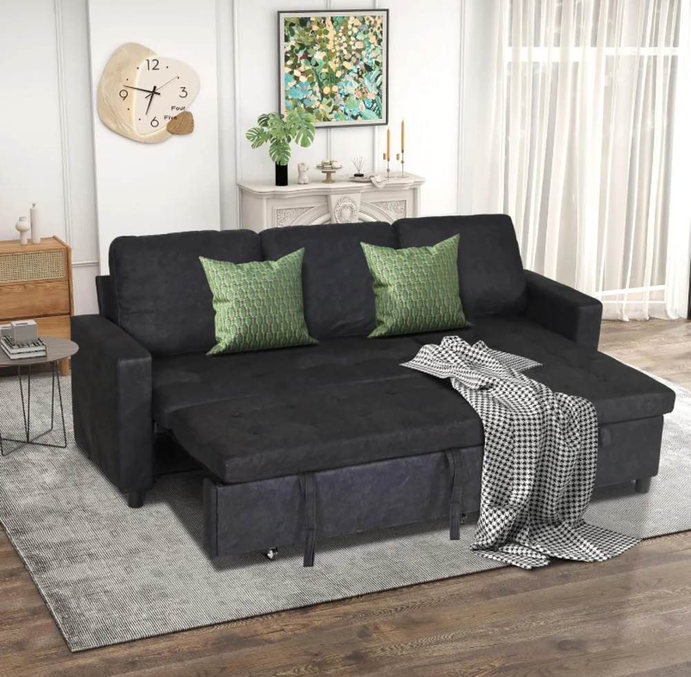 Convertible L-Shaped Sofa 3