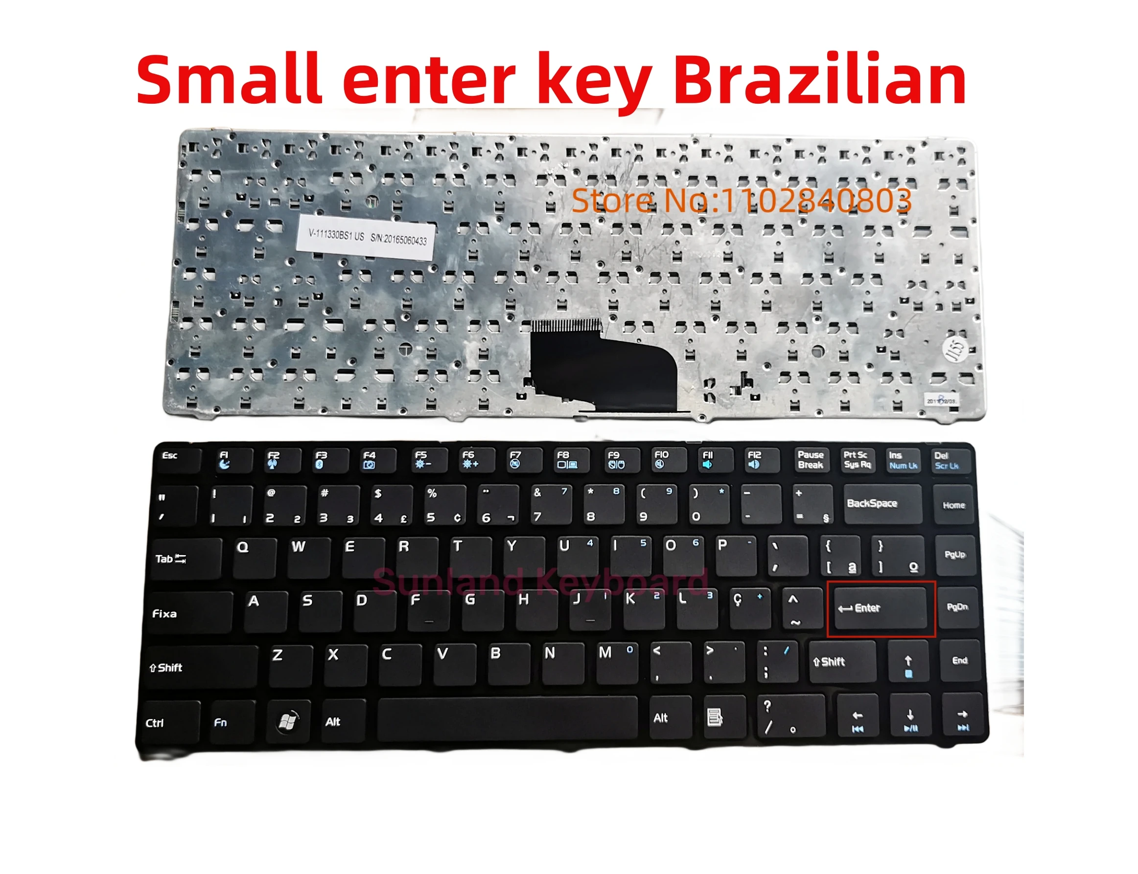 브라질리언 노트북 PC 노트북 키보드, 도시바 Sti IS1442 STI LS1442, Darfon K41H K46H V111330AK2 Teclado 키보드, 신제품