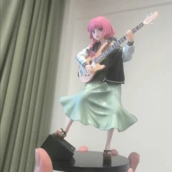 Bocchi The Rock! Hiroi Kikuri Anime Figure - Collectible Desk Decoration & Toy Statue - With box (16cm)