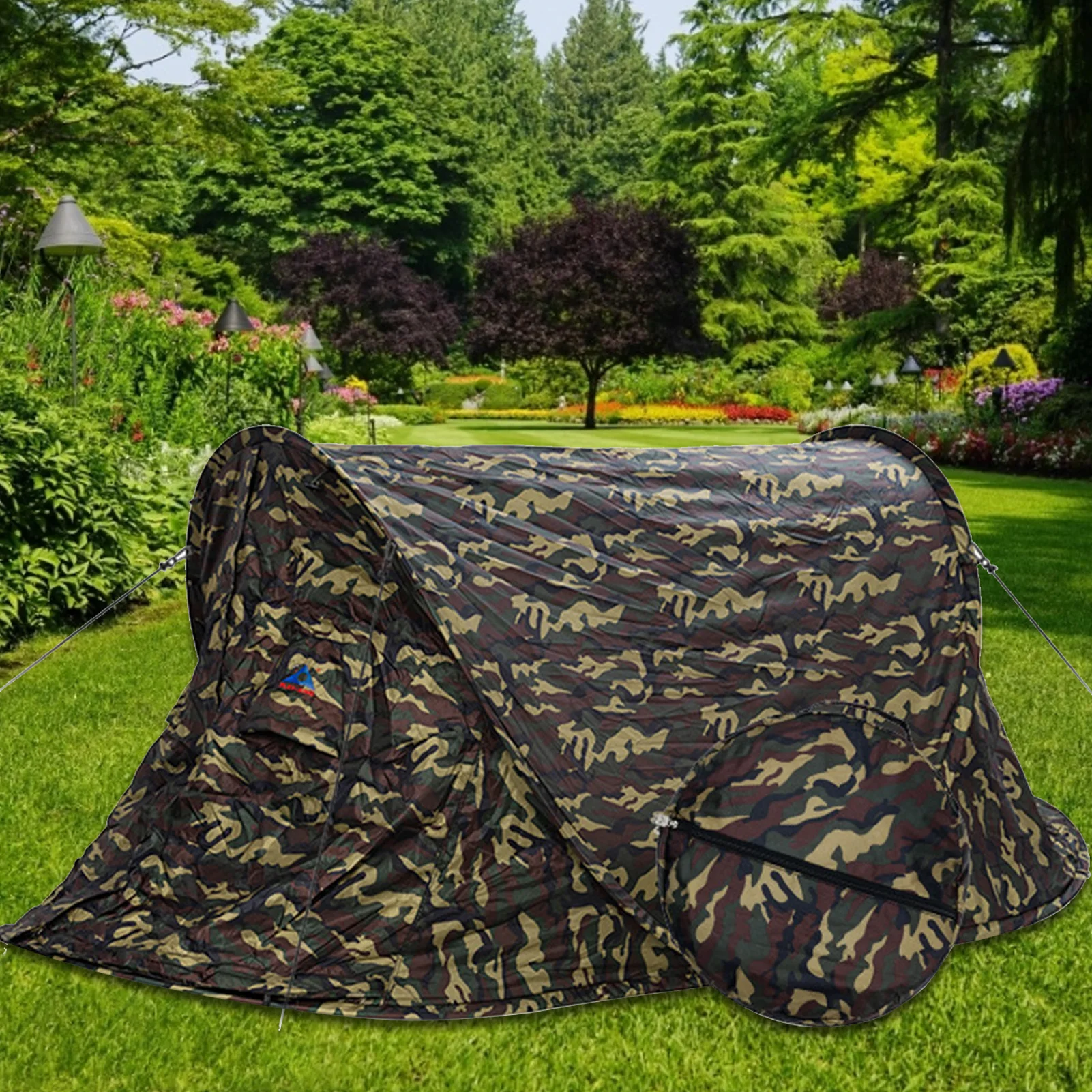 Outdoor Waterproof Camping Tent Single Automatic Open Camouflage Beach Tent Quick Open Easy Install Tent Automatic Opening Tent