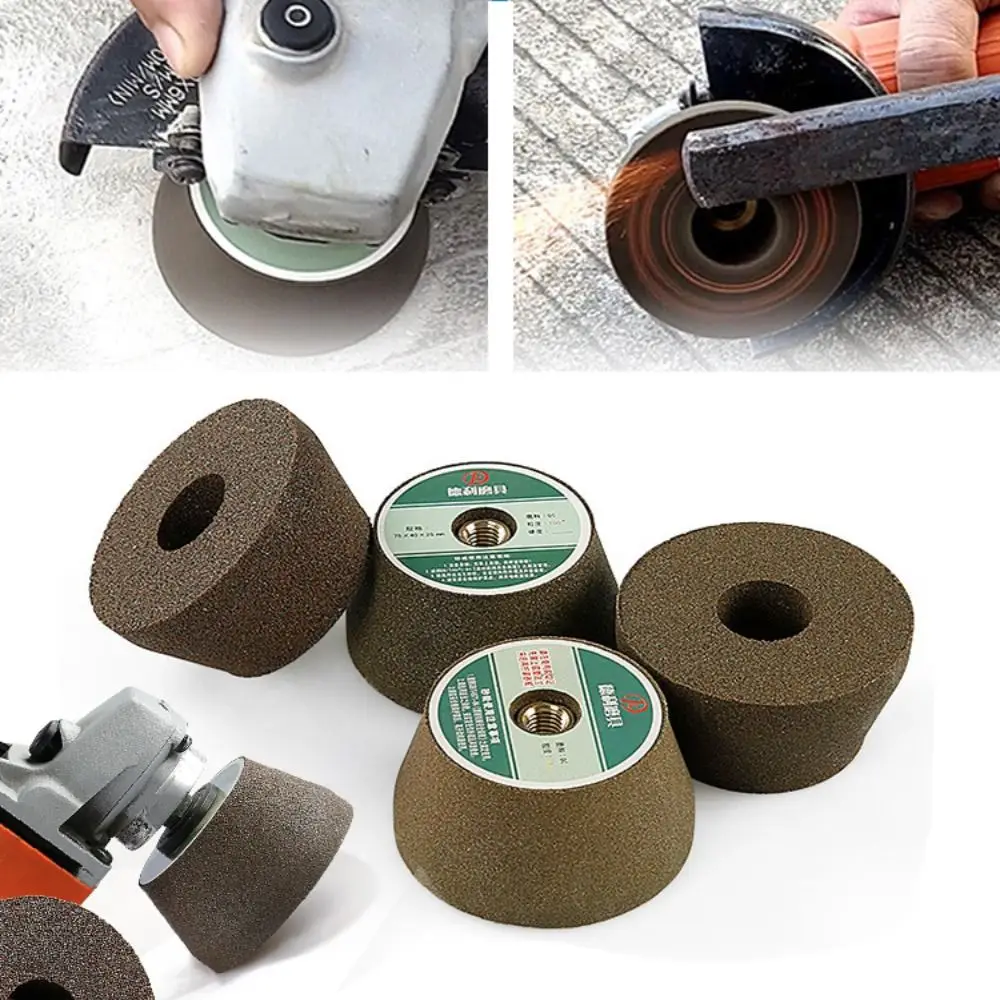 Tool Angle Grinder Granite Marble Stone Grinding Head Cup Type Diamond Polishing Wheel Emery Sanding Disc