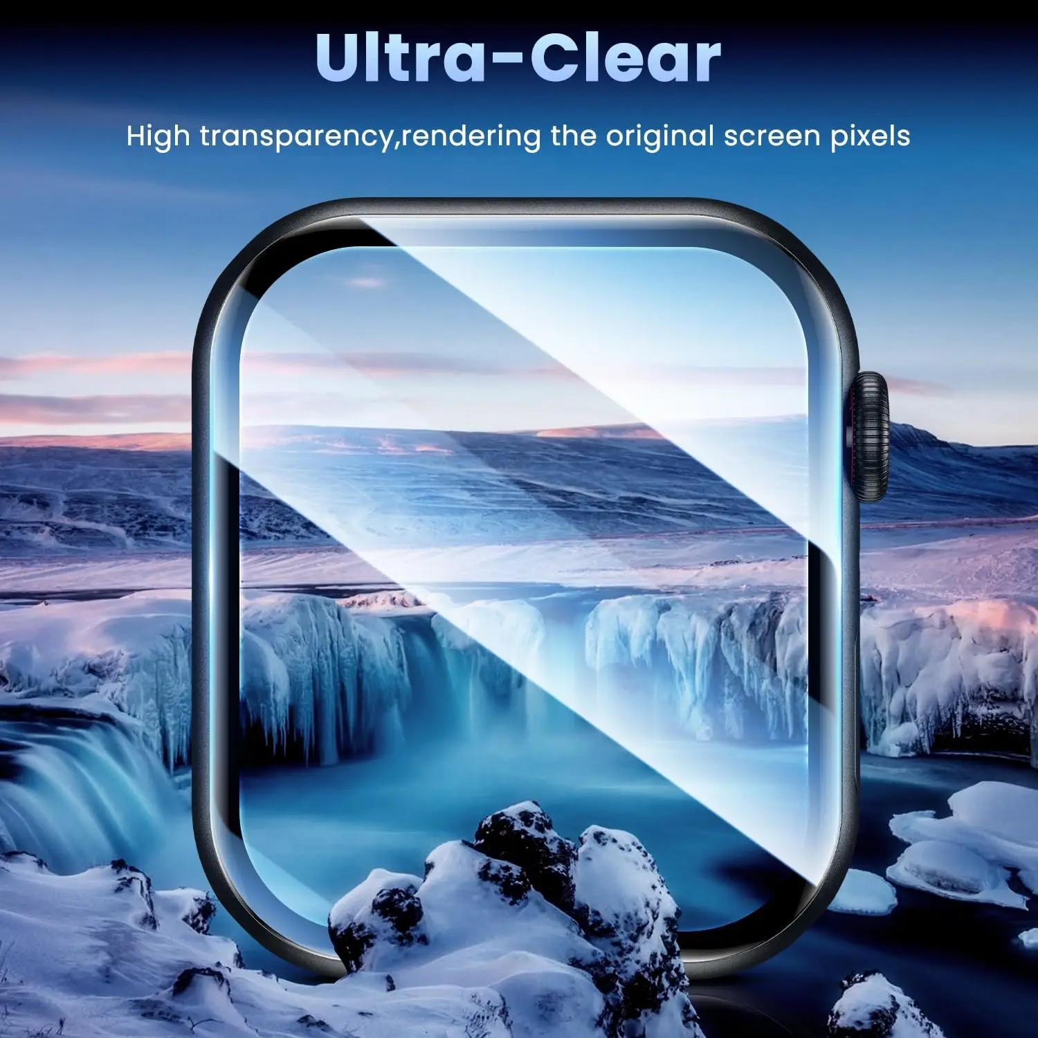 Effortless Installation Screen Protector: Flexible Film for Apple Watch Ultra