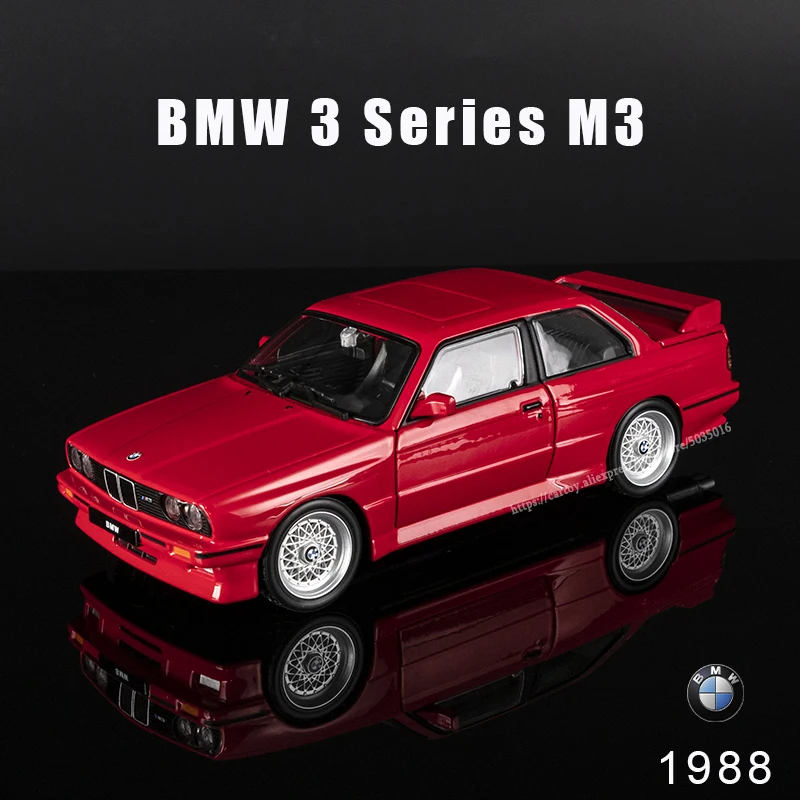 Bburago 1:24 BMW M3 (E30) 1988 Roadster Simulation Alloy Car