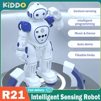 RC Robot Toys Gesture Sensing Remote Control Intelligent programmed by electric Robot Toy Dancing Music Christmas Education Gift 1