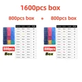 1600PCS with Box