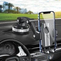 Suction-Cup Type Car Phone Holder Adjustable Car Phone Mount Dashboard Car Mount With Silicon Sucker - Image 3