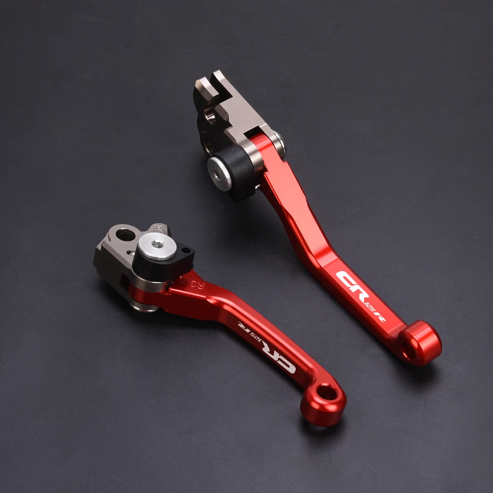 

Motorcycle Accessories Dirt Pit Bike Pivot Brake Clutch Levers For Honda CR125R CR 125R CR 125 R 1992-2007 2003 2004 2005 2006