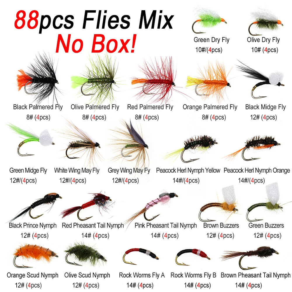 5pcs Insect Flies Fly Fishing Files Lure Wet Nymphs Streamers High Carbon  Steel with Ring Trout Salmon Bass Catfish - AliExpress