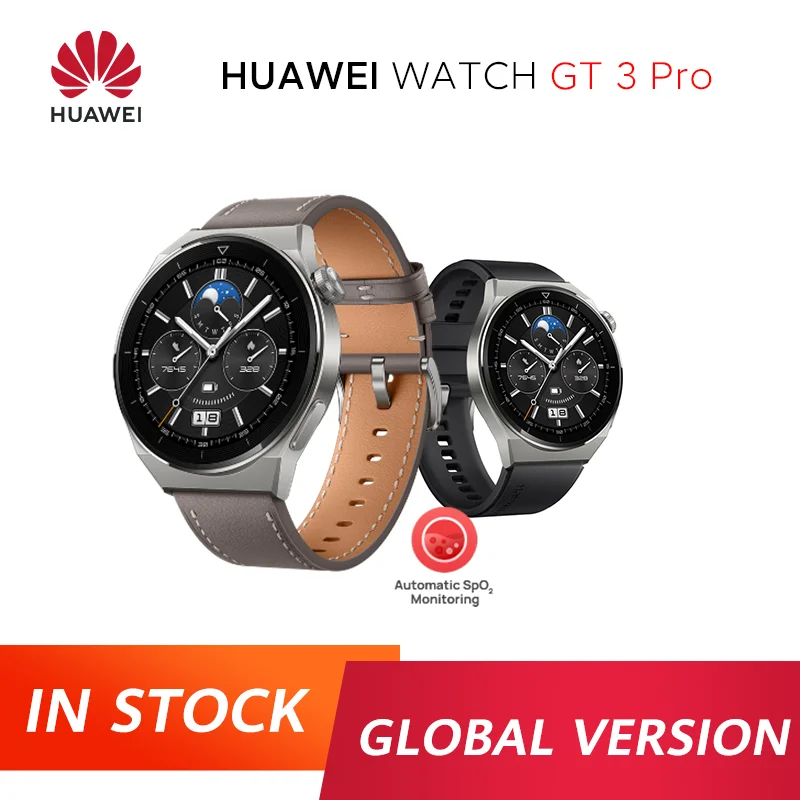 Smartwatch HUAWEI Watch GT 3 PRO,1.43 Inch, Bluetooth calling,Seamless