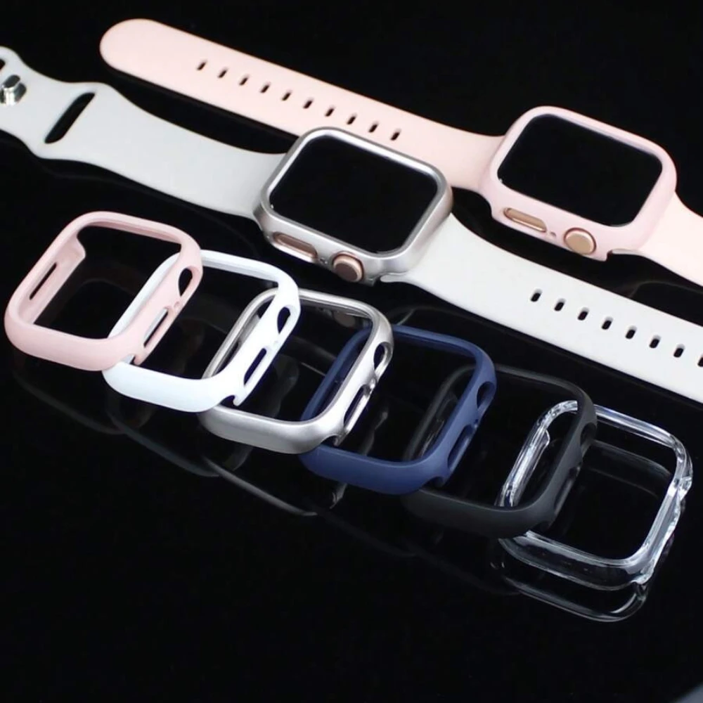 Ultra Slim Matte Hollow Protective Bumper Frame Cover