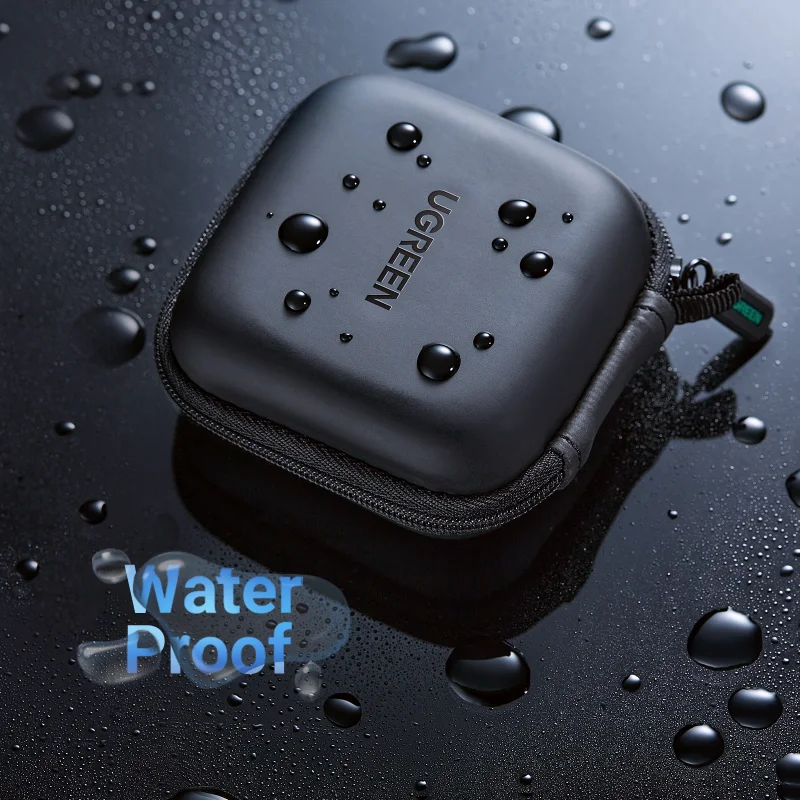 Durable Compact Earphone Accessories Carrying Case