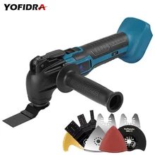 

18V 200W Cordless Oscillating Multi Tool Multi Function Tool Woodworking Tool for Makita 18v Battery BL1860 BL1840 BL1850 BL1830