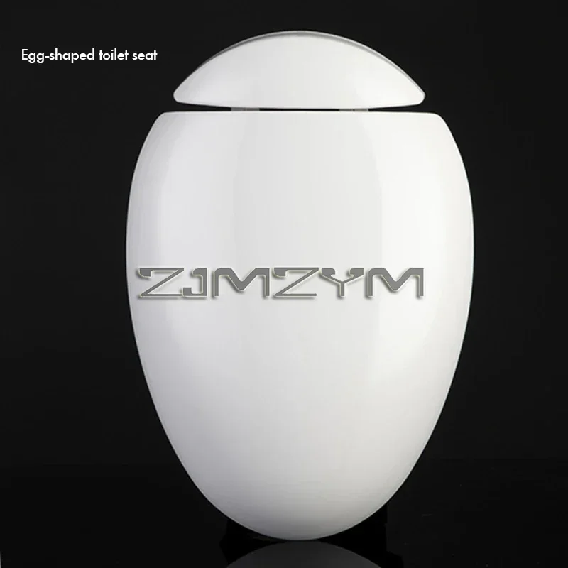Egg-shaped Toilet Seat Cover For Household Old-fashioned Toilet Board Cover Slow-Close Seats Accessories toilet seat cover