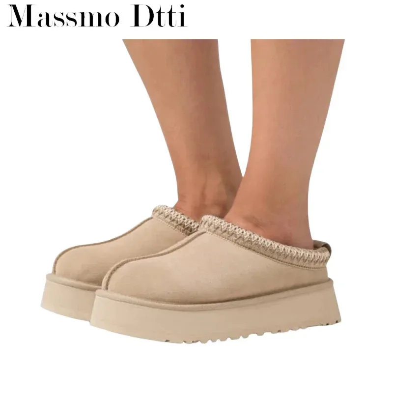 

Esigner Shoe Women Mini Lady Winter Boot Woman High Heel Ankle Snow Fur Boot Flat Slipper 2024