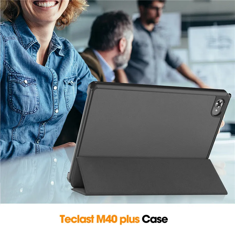 Coque For Teclast T50 Tablet Fold PU Leather Protective Hard PC Tablet Case For Teclast M40 Plus P40HD P30S T 50 Smart Cover_voghion.com