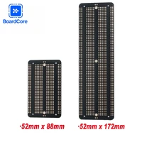 1/2/5Pcs 5.2x8.9cm 17.2x5.2cm Standard Permanent Breadboard Solder PCB Board PCB Prototype Board DIY Electronics Kit For Arduino - Image 2