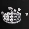 100Pcs S/L Soft Silicone Tattoo Ink Cups Disposable Microblading Makeup Pigment Holder Container Caps Tattoo Accessories Supply 3