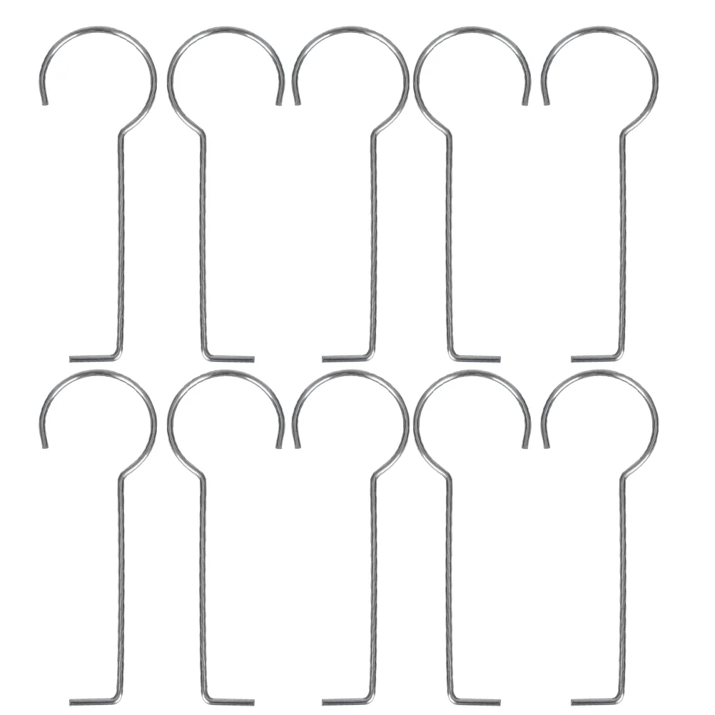

10 Pcs Floor Drain Hook Bathtub Sink Strainer Lifting Grate Hooks Removal Tool Metal